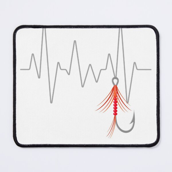 Item preview, Fishing hook heartbeat designed and sold by HROC.