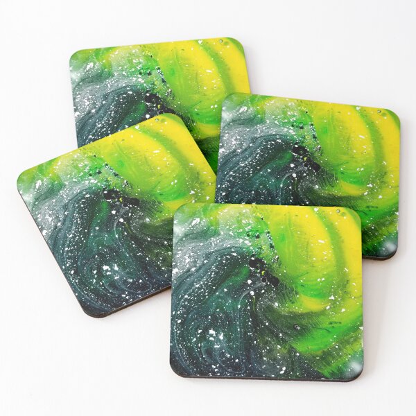 Item preview, Cosmic green swirl designed and sold by zchriswit.