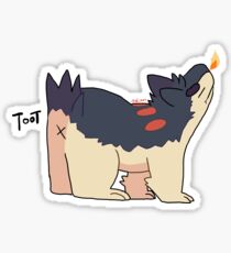 typhlosion sticker! Sticker