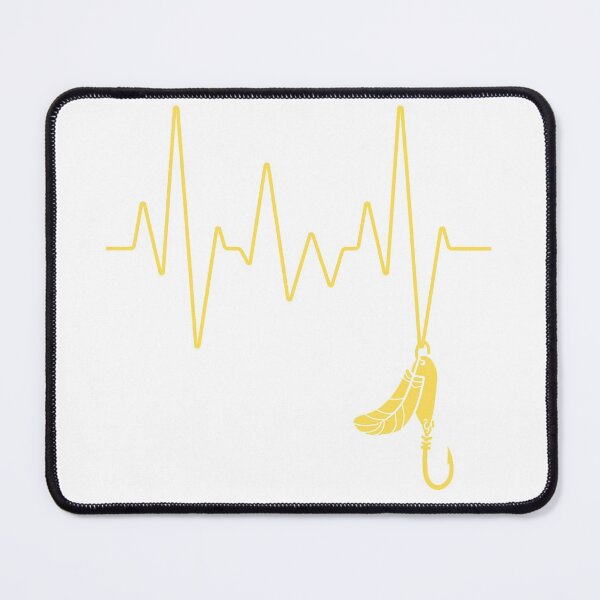 Item preview, Fishing hook heartbeat designed and sold by HROC.
