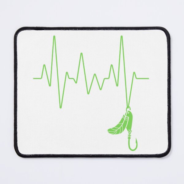 Item preview, Fishing hook heartbeat designed and sold by HROC.