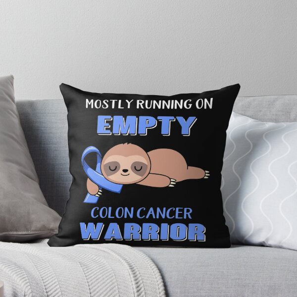 Item preview, Mostly Running On Empty Colon Cancer Warrior designed and sold by Brad-FI.