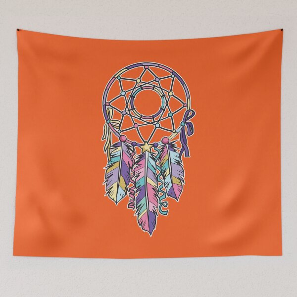 Item preview, Pastel Color Feather Dreamcatcher Canada Unity Day designed and sold by Moonpie90.