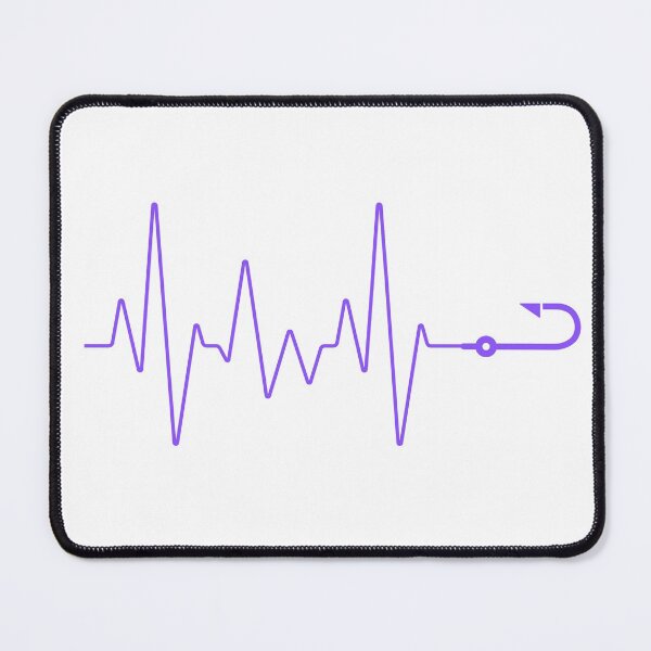 Item preview, Fishing hook heartbeat designed and sold by HROC.