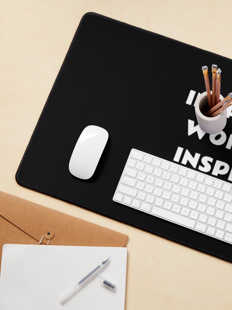 Alternate view of Inspired women inspire women Mouse Pad