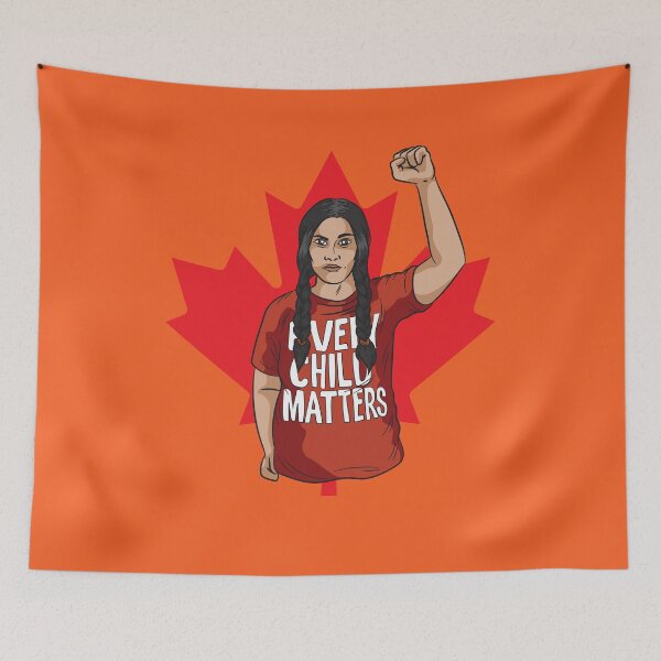 Item preview, Canada Day Maple Leaf Women Support Raising Fist designed and sold by Moonpie90.