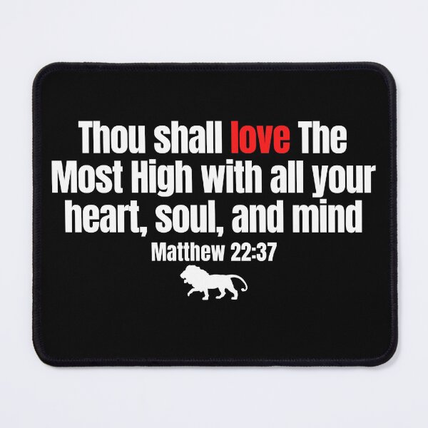 Item preview, Thou Shall Love The Most High With All Your Heart, Soul, and Mind designed and sold by DaughterofYah.