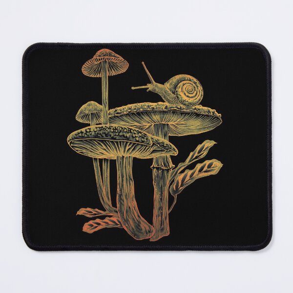 Item preview, Mushrooms & Snail Y designed and sold by Crude-Casey.