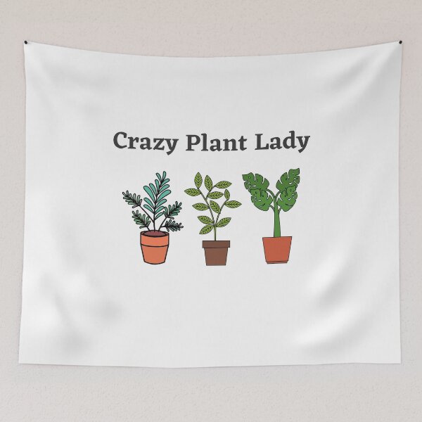 Item preview, Crazy Plant Lady designed and sold by MeetMatilda.