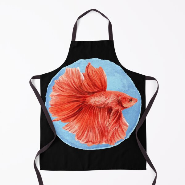 Item preview, Red Betta in Water designed and sold by SofThies.