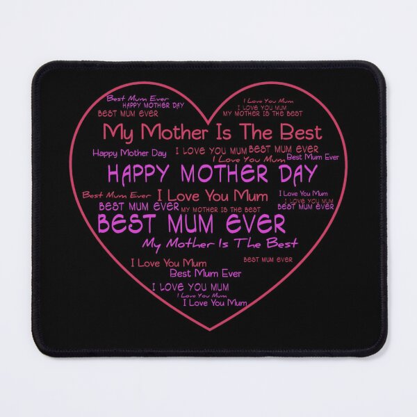 Item preview, Heart Shape Mother Day Words Art Love designed and sold by darknessjeff86.