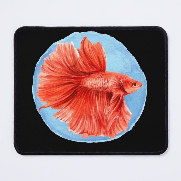Item preview, Red Betta in Water designed and sold by SofThies.