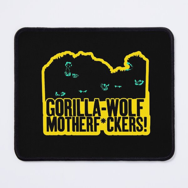 Item preview, Gorilla-Wolf Motherf*ckers! (Version 2) designed and sold by The Cosmic Turtle.