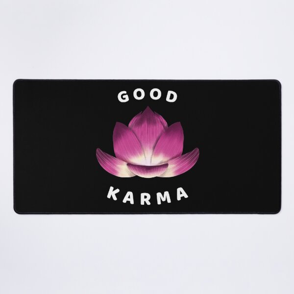 Item preview, Good Karma Pink Lotus Flower Blossom Design designed and sold by OnyxMoonDesigns.