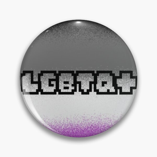 Aperçu de l'œuvre LGBTQ+ Asexuel créée et vendue par RainbowBitez.