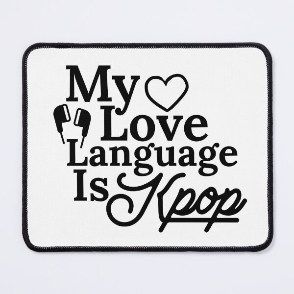 Item preview, My Love Language Is Kpop designed and sold by Edenjodie.