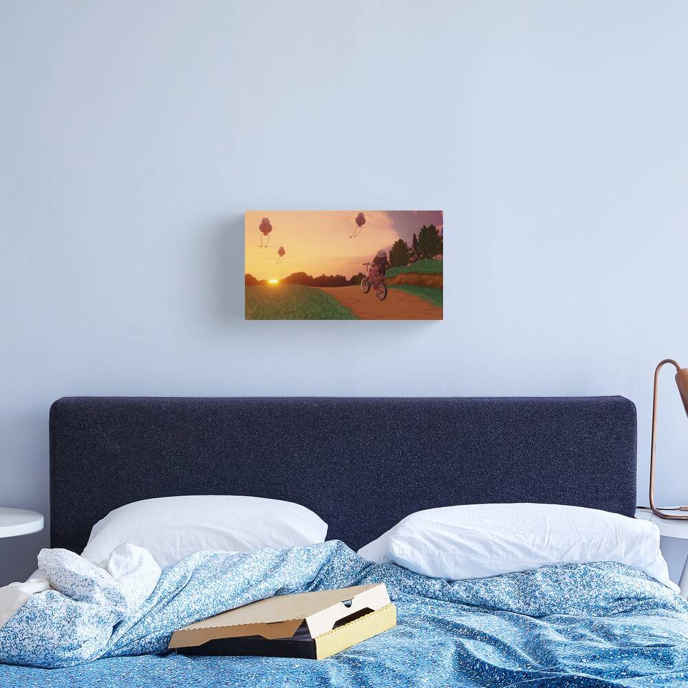 Diamond & Pearl Credits - Sunset Canvas Print