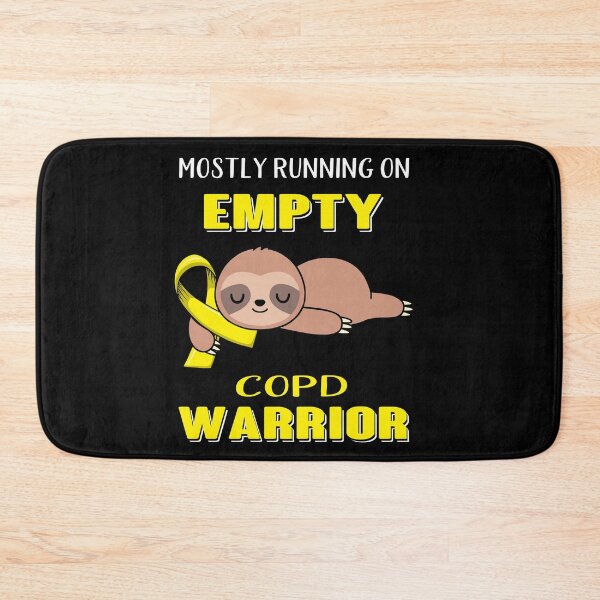 Item preview, Mostly Running On Empty COPD Warrior designed and sold by Brad-FI.