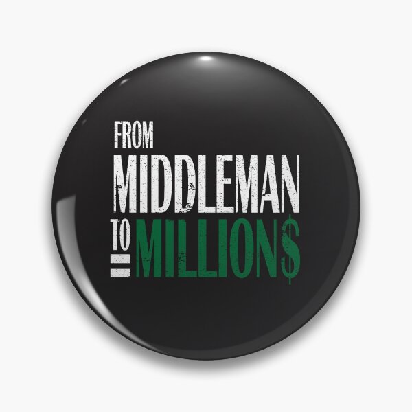Item preview, From Middleman To Millions designed and sold by VISUALSKILLS.