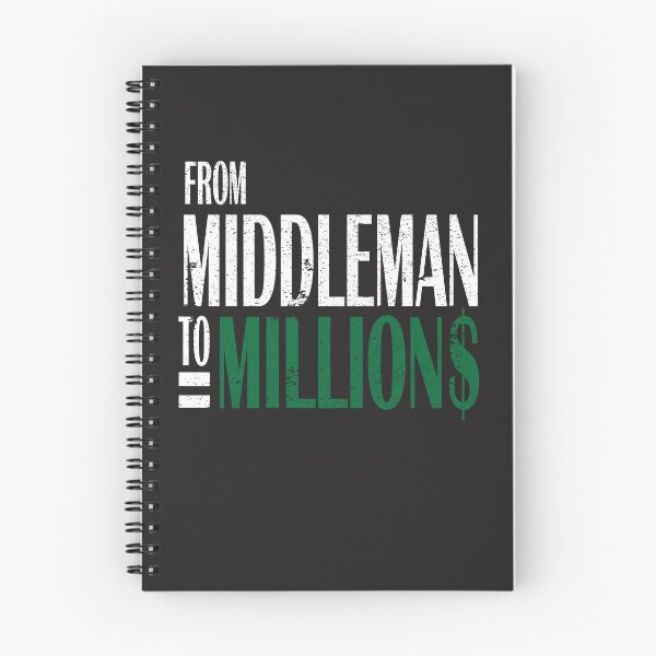 Item preview, From Middleman To Millions designed and sold by VISUALSKILLS.