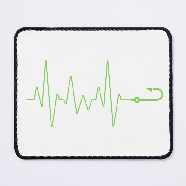 Item preview, Fishing hook heartbeat designed and sold by HROC.