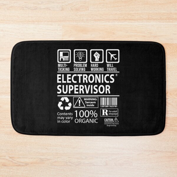 Item preview, Electronics Supervisor T Shirt - MultiTasking Certified Job Gift Item Tee designed and sold by stierleism.