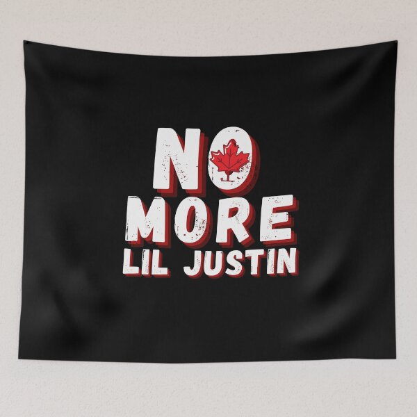 Item preview, No More Lil Justin, Make Justin A Drama Teacher Again, Vote No To Trudeau, Distressed Canada Flag, Canadian Pride, Nationality, Election, Politics, Trudeau designed and sold by Sun Sand & Sea Art.