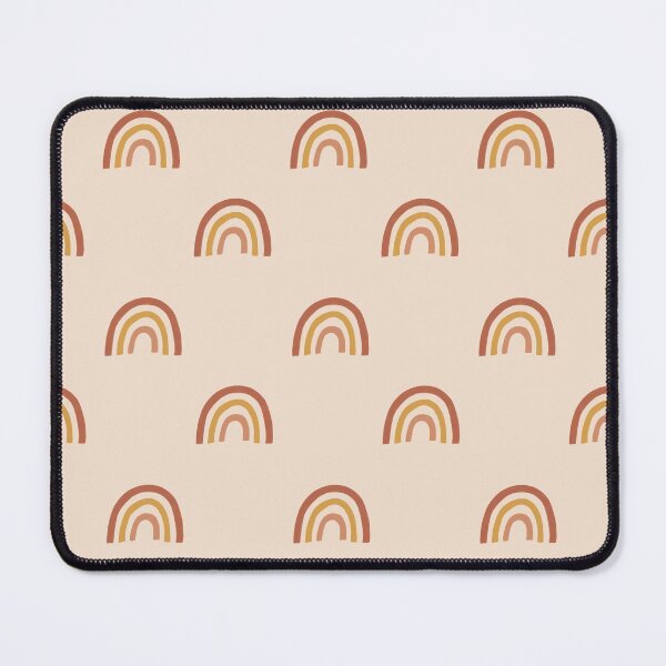 Item preview, Boho Rainbows on Taupe designed and sold by latheandquill.