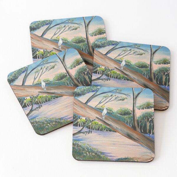 Item preview, Lone Cockatoo at Cook's River, Sydney designed and sold by Nataliewen.