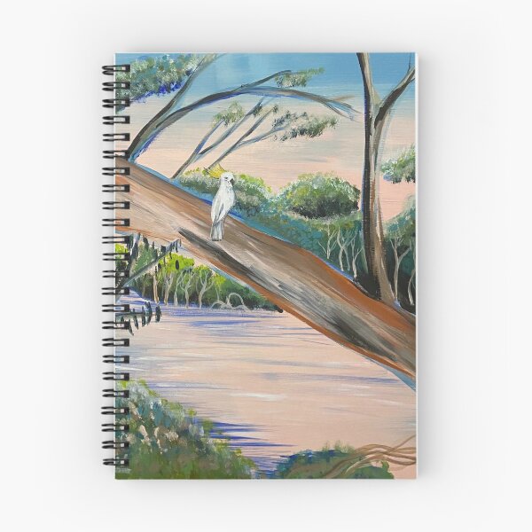 Item preview, Lone Cockatoo at Cook's River, Sydney designed and sold by Nataliewen.
