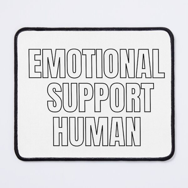 Item preview, Emotional support human  designed and sold by Inspirationmotivation.