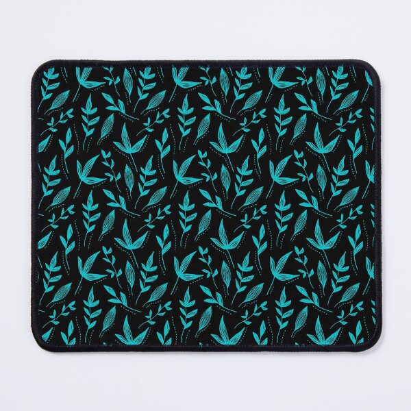 Item preview, Aqua Blue Petals on Black designed and sold by RiadMannan.