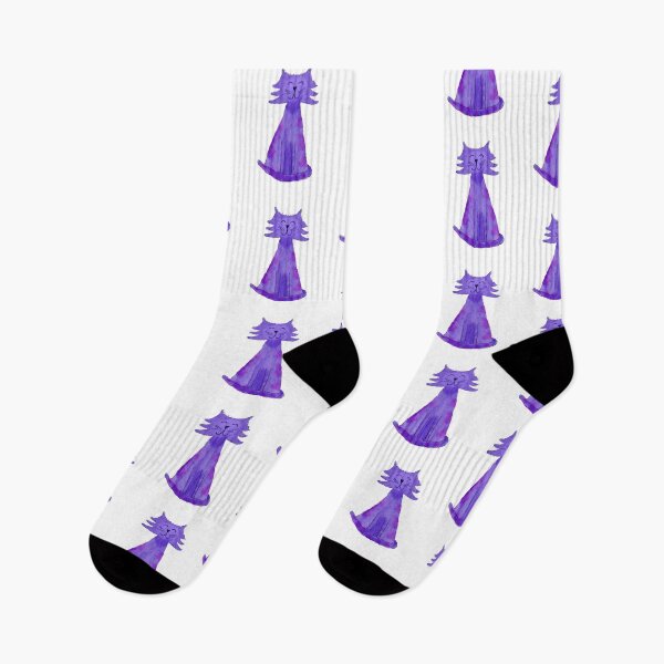 Item preview, Crazy Purple Kitty Cat designed and sold by Lilmonsto.