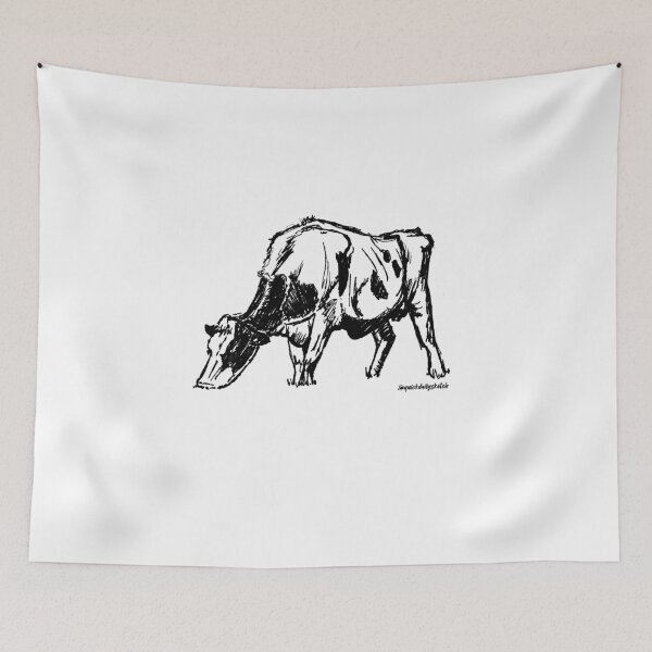 Item preview, Cow 1 sketch - Sketchy designed and sold by ReinuShop.