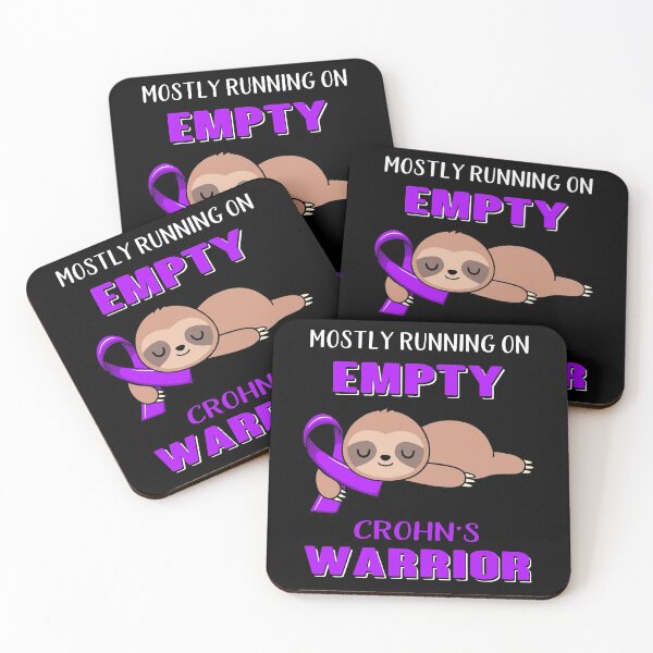 Item preview, Mostly Running On Empty Crohn's Warrior designed and sold by Brad-FI.