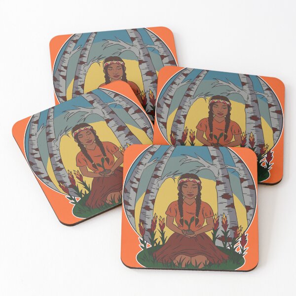 Item preview, Indigenous Canadian Indian Woman Sprout of Hope designed and sold by Moonpie90.