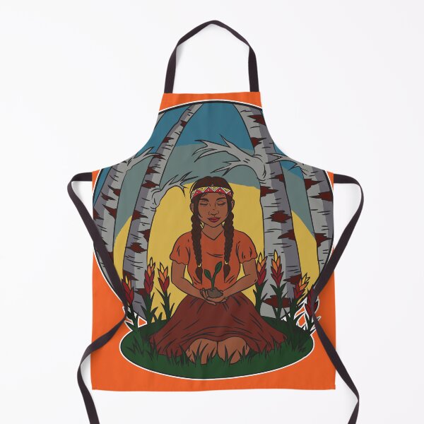 Item preview, Indigenous Canadian Indian Woman Sprout of Hope designed and sold by Moonpie90.