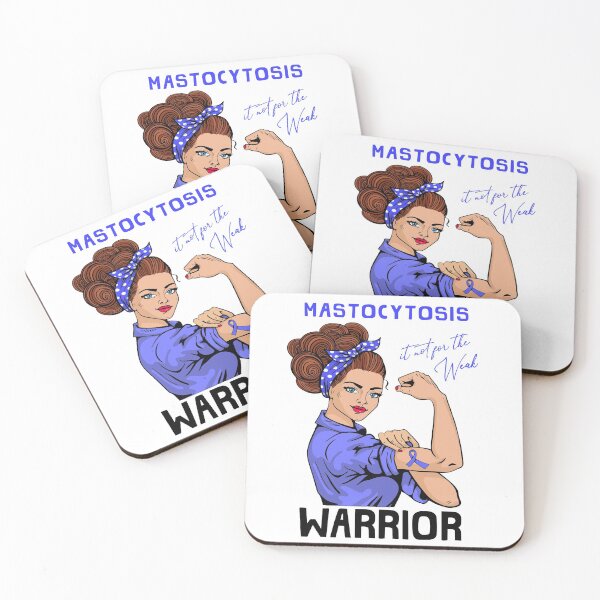 Item preview, MASTOCYTOSIS Warrior It's Not For The Weak designed and sold by largellie.