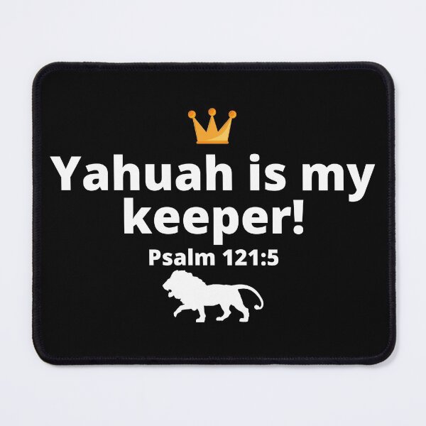Item preview, Yahuah Is My Keeper with Lion designed and sold by DaughterofYah.
