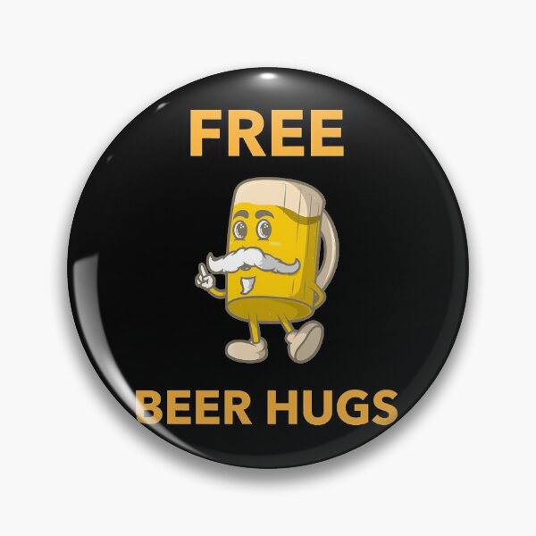 Item preview, Free Beer Hugs  designed and sold by HoberekMa.