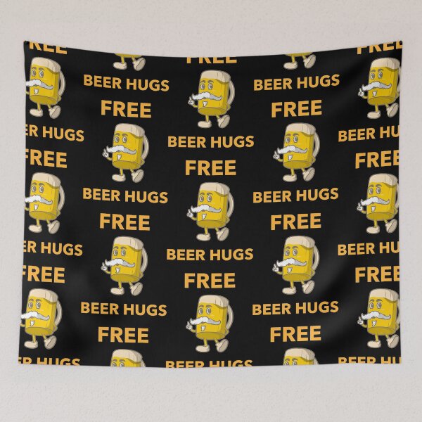 Item preview, Free Beer Hugs  designed and sold by HoberekMa.