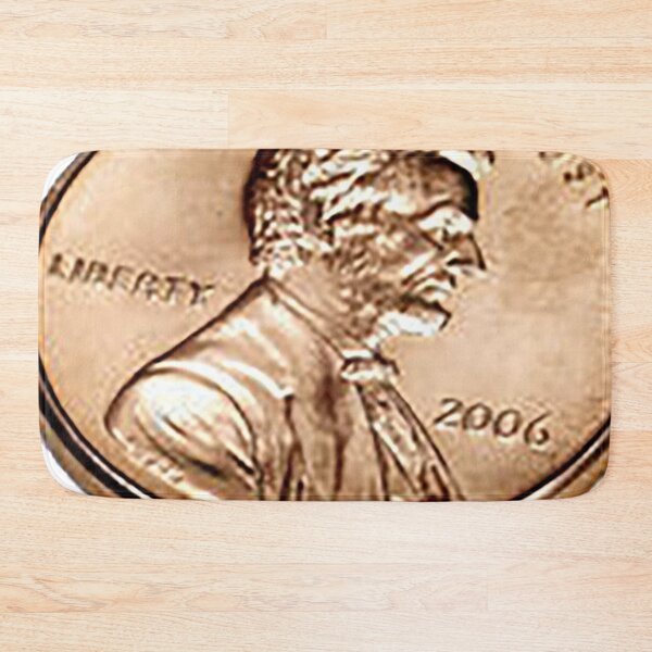 Item preview, Penny coin, Lincoln Penny, One cent, change, In God We Trust, US Mint, Abe Lincoln, Copper Penny designed and sold by Nostrathomas66.