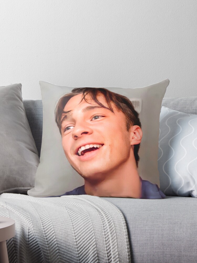 Louis partridge Throw Pillow for Sale by ec9999