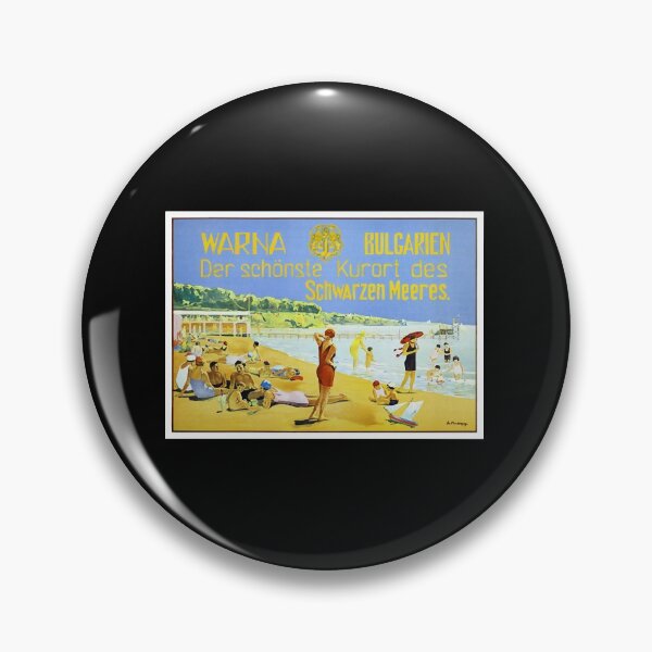 Item preview, Vintage Travel Poster Varna Bulgaria  designed and sold by LleytonMyu.