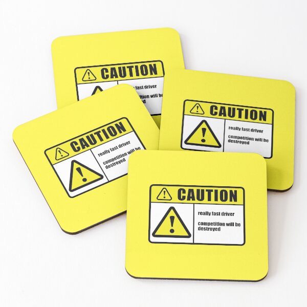 Item preview, Caution Really Fast Driver designed and sold by designbykev.