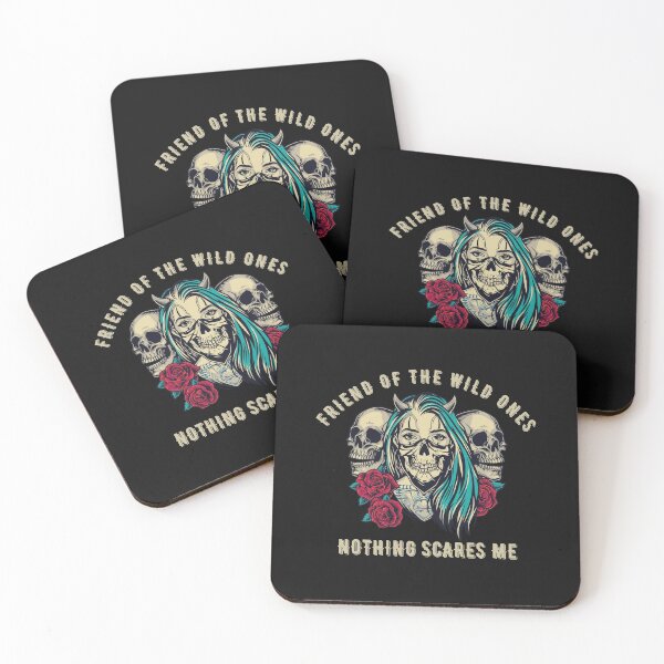 Item preview, Friend of the Wild Ones Nothing Scares Me T-Shirt -Great gift present for Friend designed and sold by CHAMSSTORE.