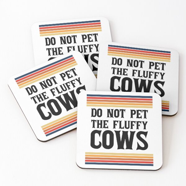 Item preview, Do Not Pet The Fluffy Cows, Funny, Cute Buffalo Lover Gift Idea, Bison National Park Camping. designed and sold by ALITOPRINCE.