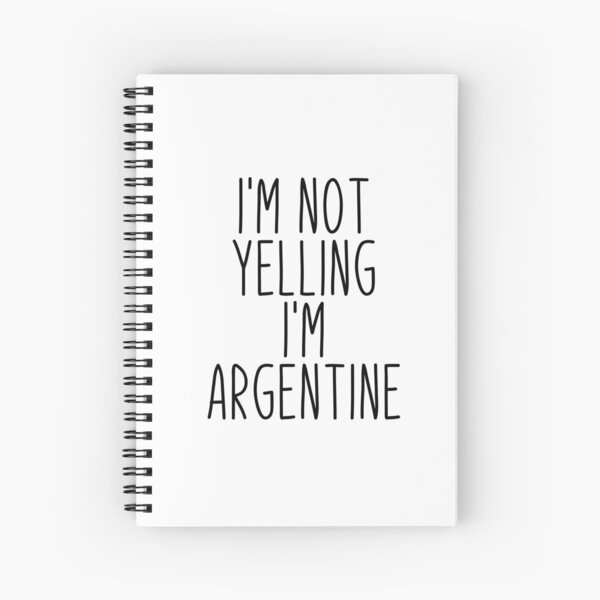 Aperçu de l'œuvre Je ne crie pas, je suis argentin créée et vendue par MountainD.