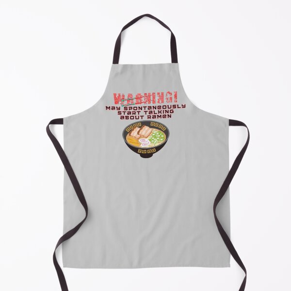 Item preview, Warning May Spontaneously Start Talking About Ramen designed and sold by GleamingGiant.