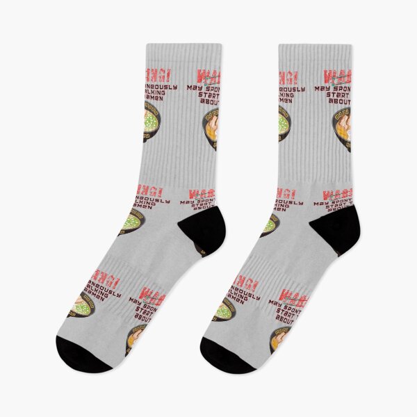 Item preview, Warning May Spontaneously Start Talking About Ramen designed and sold by GleamingGiant.